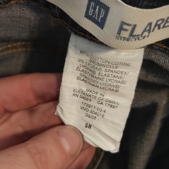 GAP | Women's Flare Stretch Jeans Blue Size 6 - Picture 12 of 12